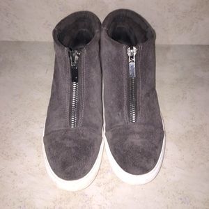 Kenneth Cole Suede bootie sneakers